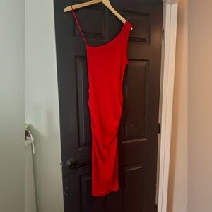 Michael Stars one Shoulder Bodycon Dress